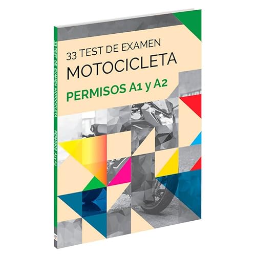 Pack Mototocicleta Manual Permiso de Conducir Moto A1 - A2 + Test de Examen A1 - A2. Estudia y Aprueba de la mano de la Editorial Etrasa Número Uno del Sector de las Autoescuelas. Actualizado.